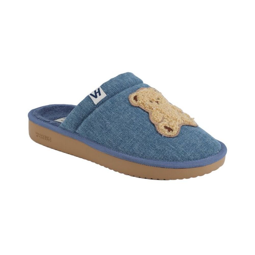 Vintage Havana Relax Indoor/Outdoor Slipper, Blue